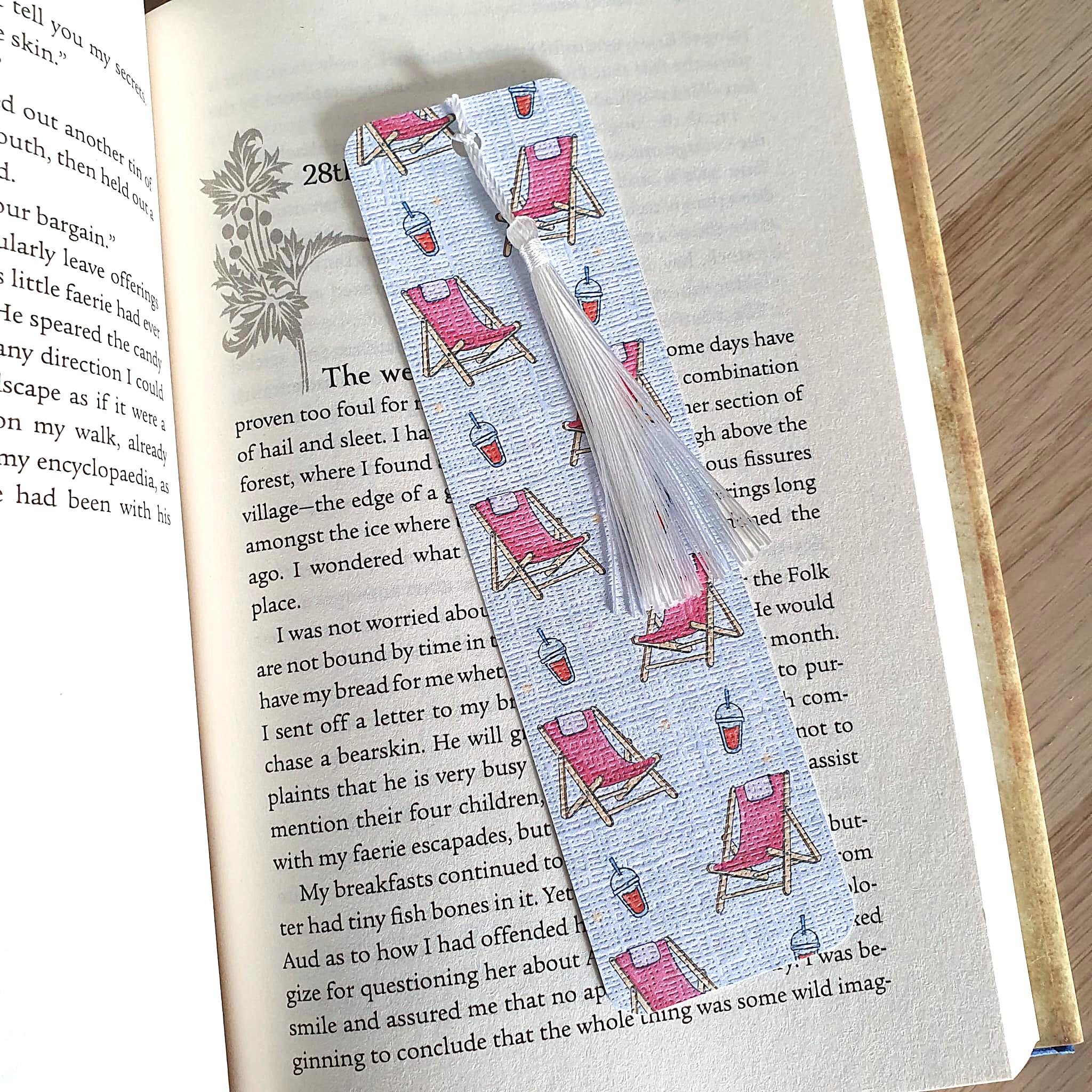 Beachy Deck Chair Bookmark