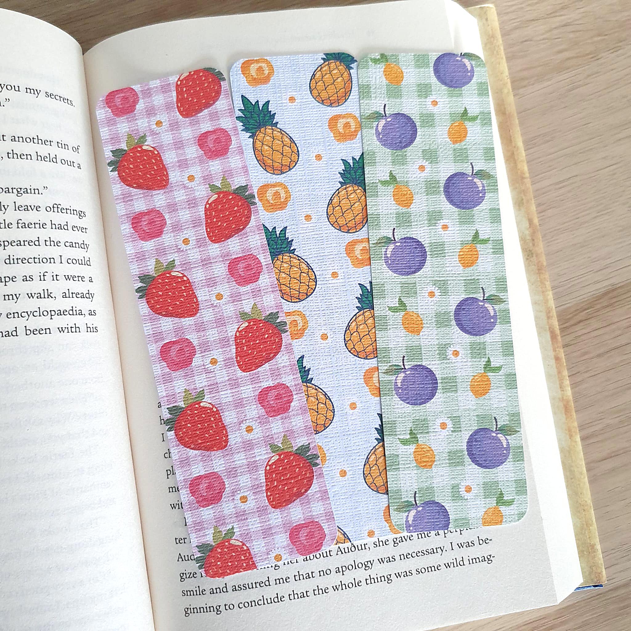 Fruity Bookmark Bundle