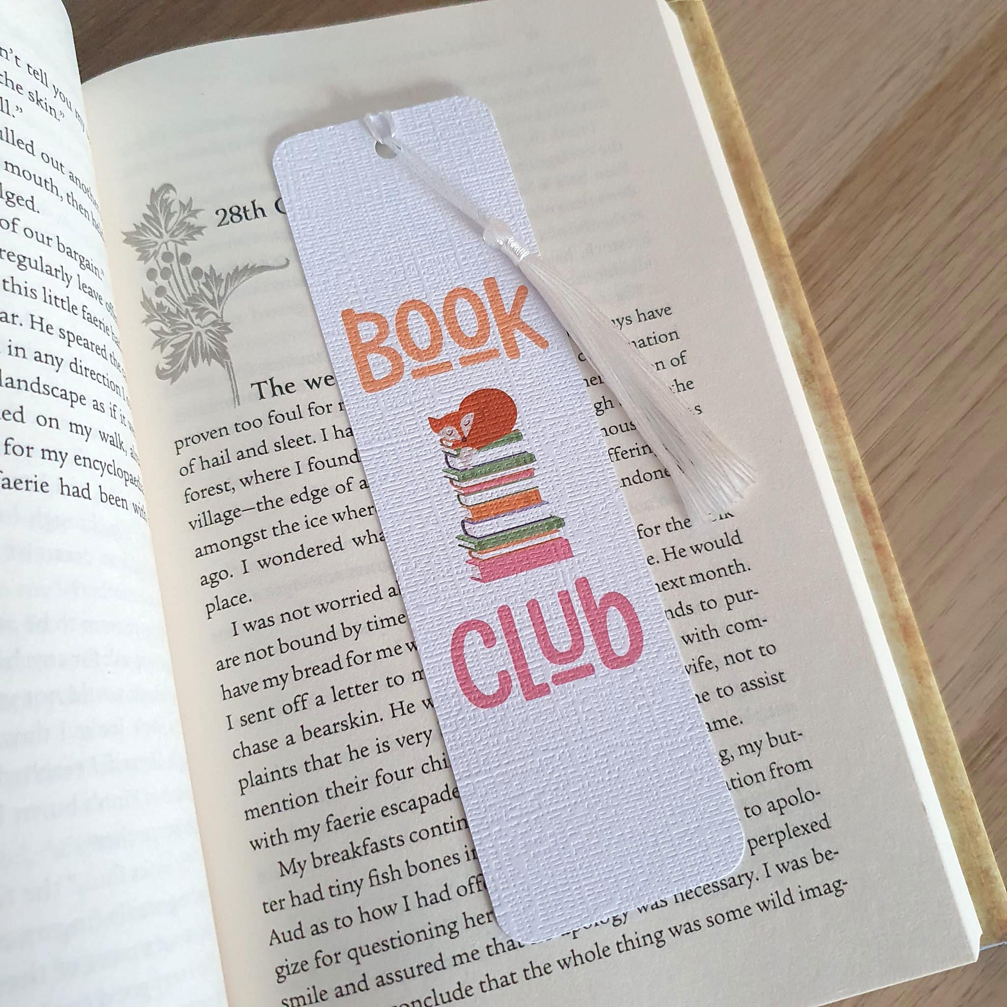 Book Club Bookmark