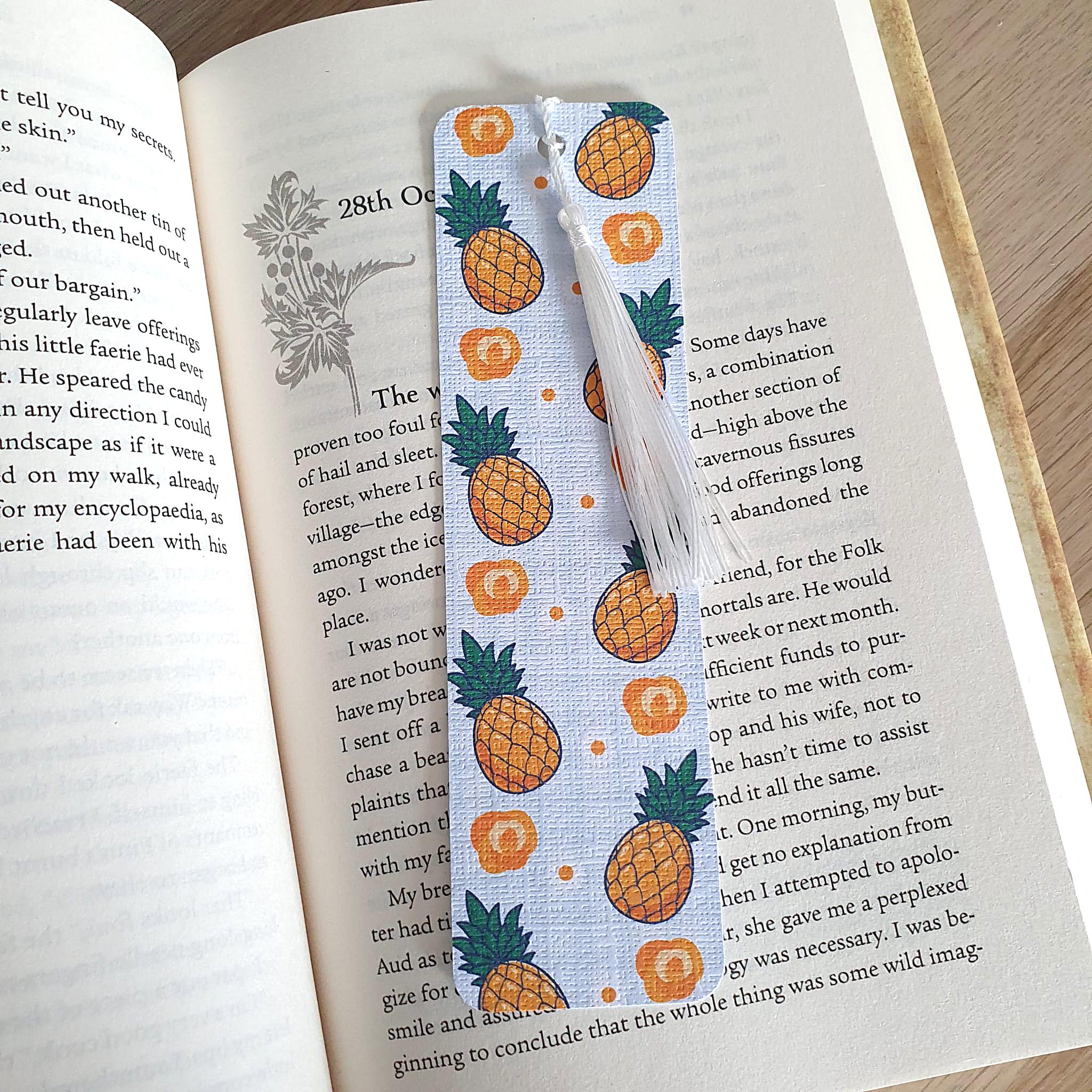 Tropical Pineapple Bookmark
