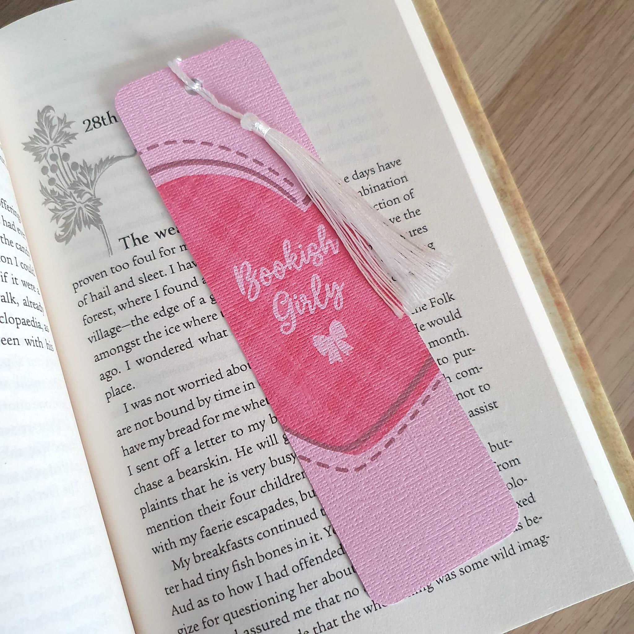 Bookish Girly Bookmark