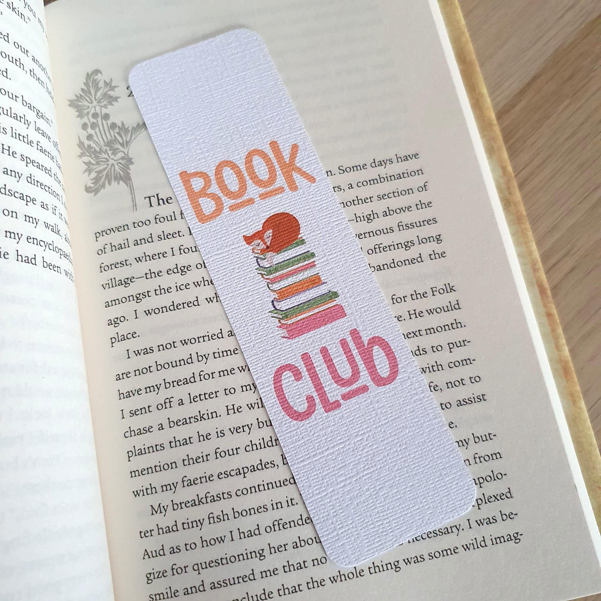 Book Club Bookmark