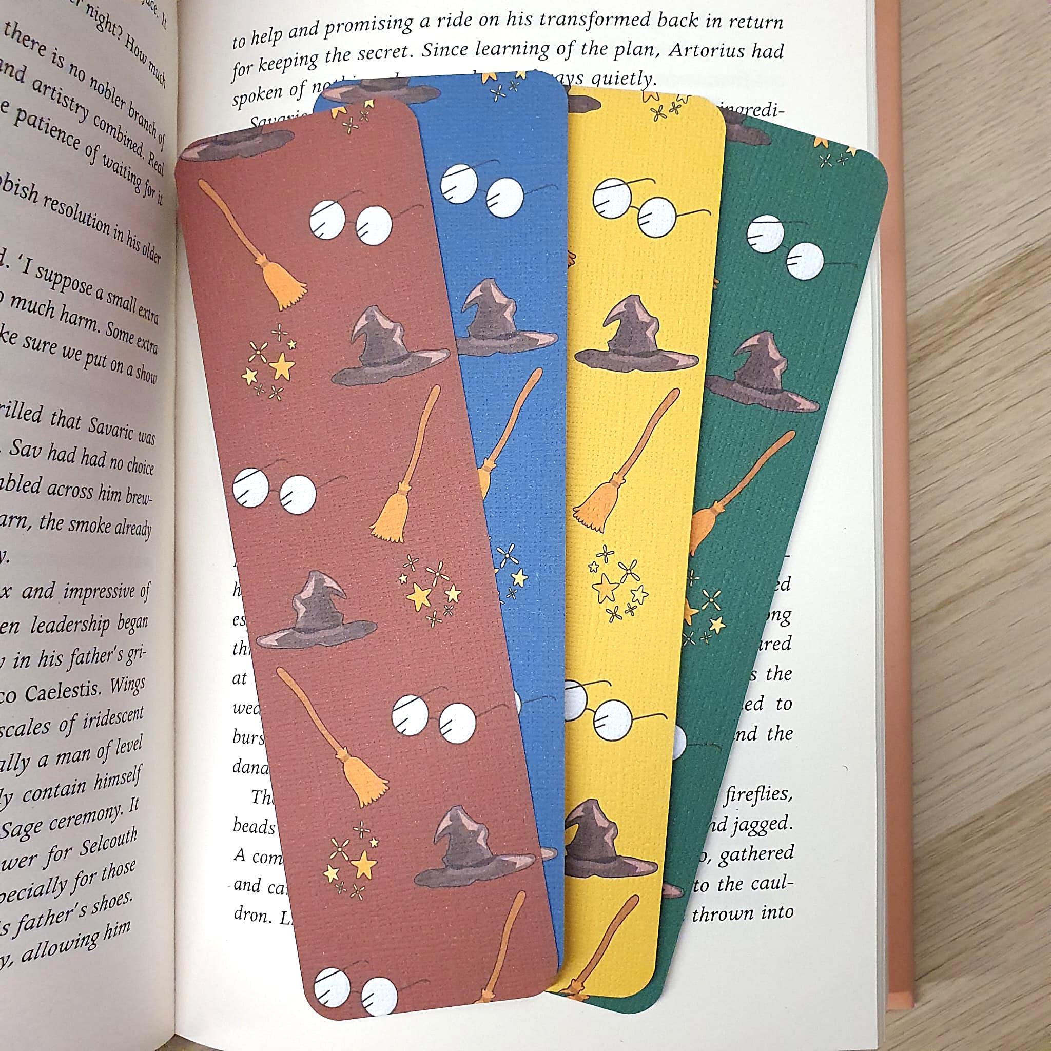 Hogwarts Houses Harry Potter Inspired Bookmark Bundle