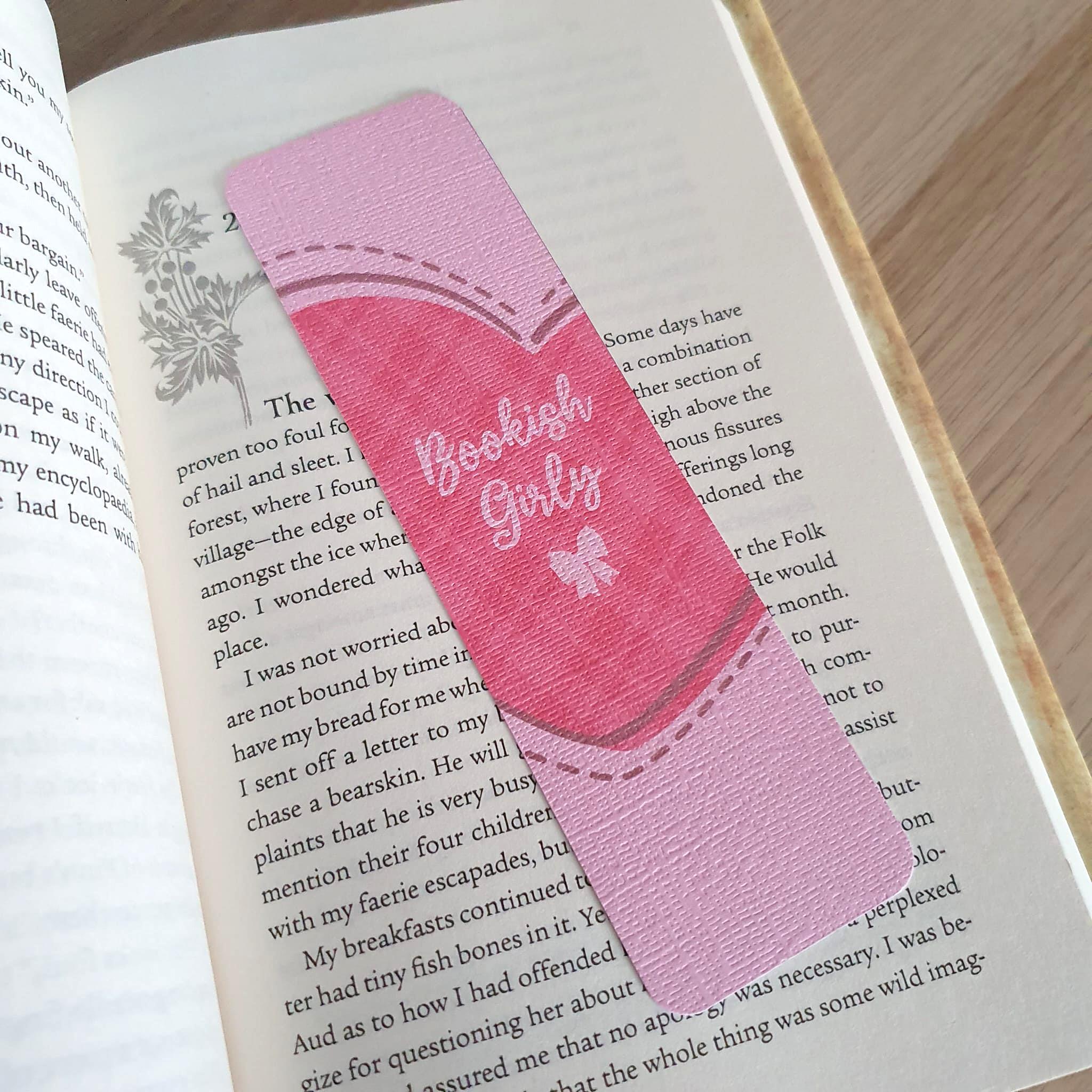 Bookish Girly Bookmark