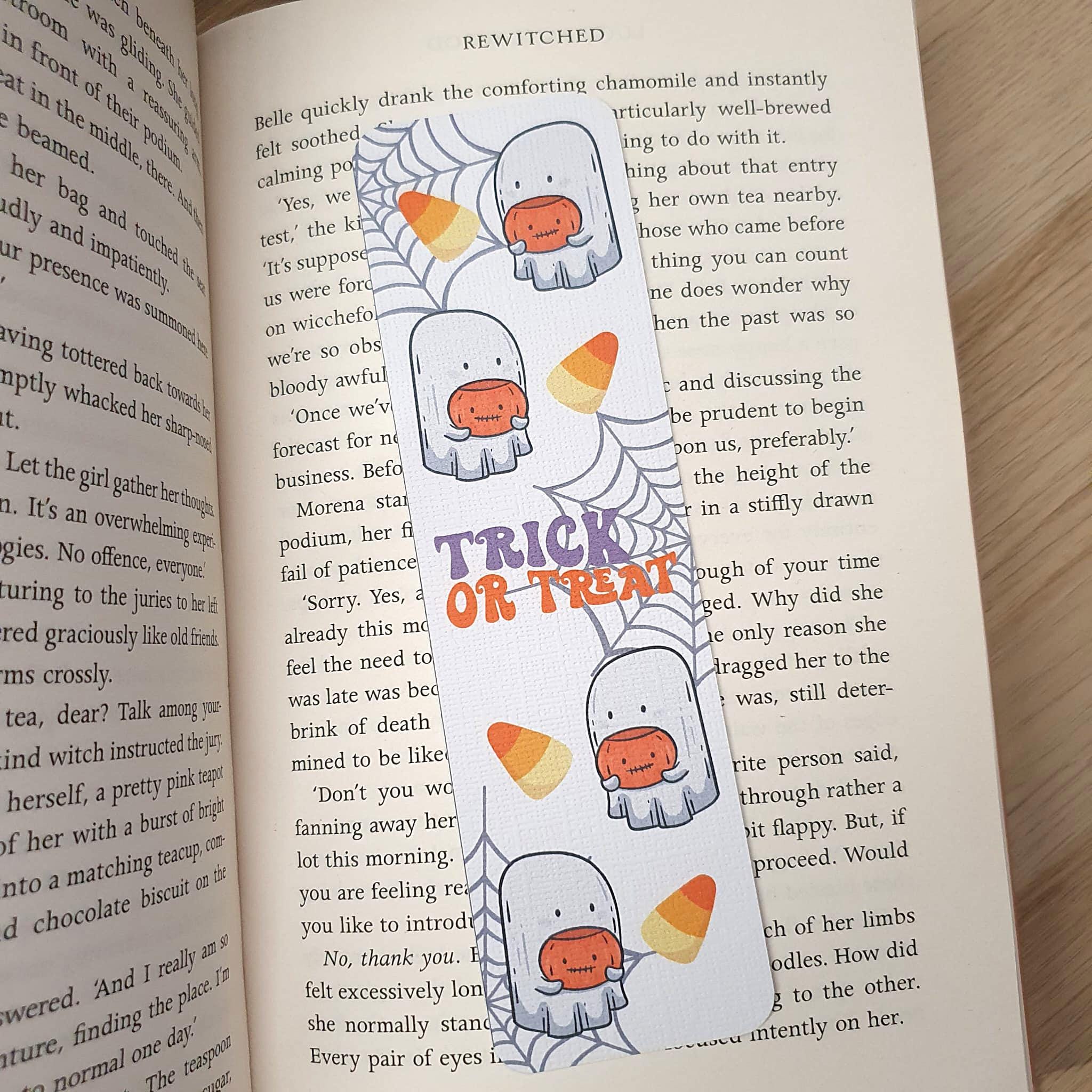 Trick or Treat Bookmark
