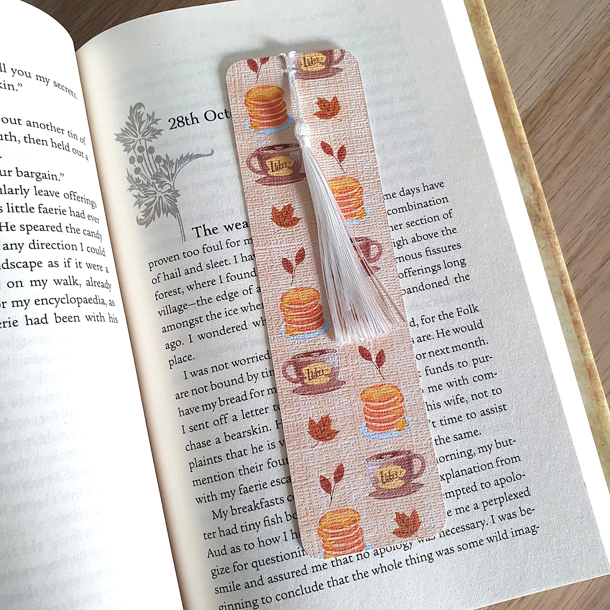 Luke’s Diner Inspired Pumpkin Pancakes Bookmark