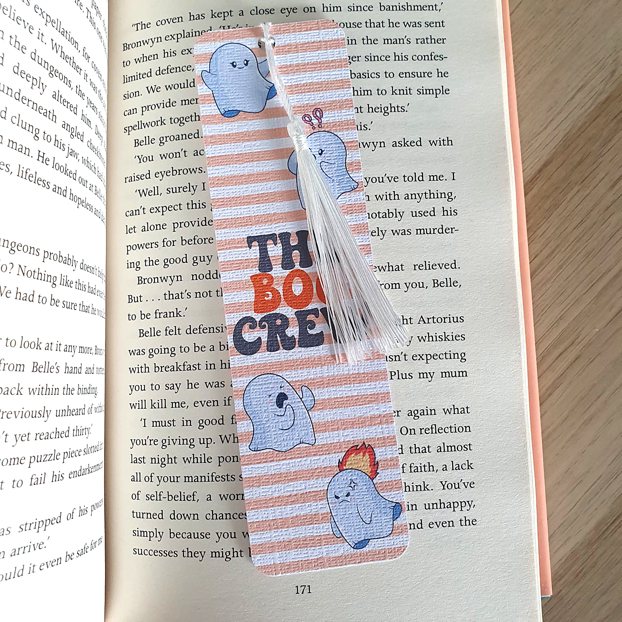 The Boo Crew Halloween Bookmark