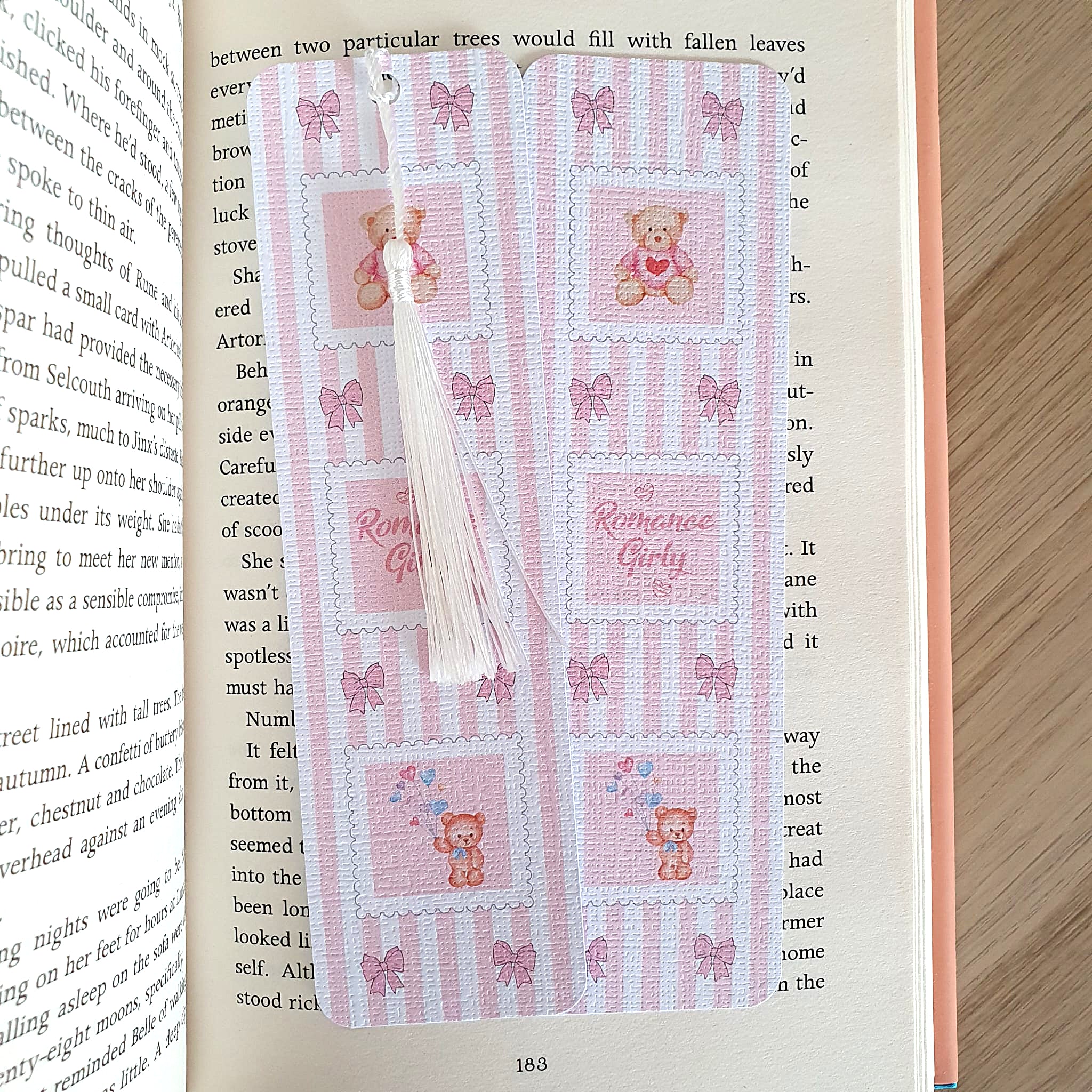 Romance Girly Bookmark
