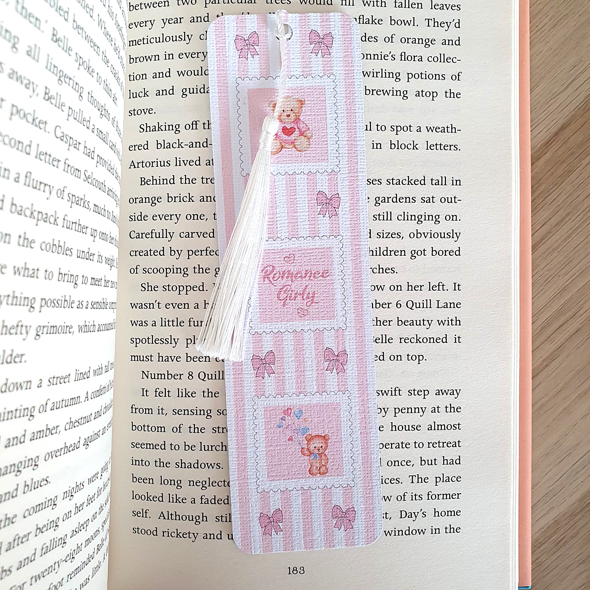 Romance Girly Bookmark