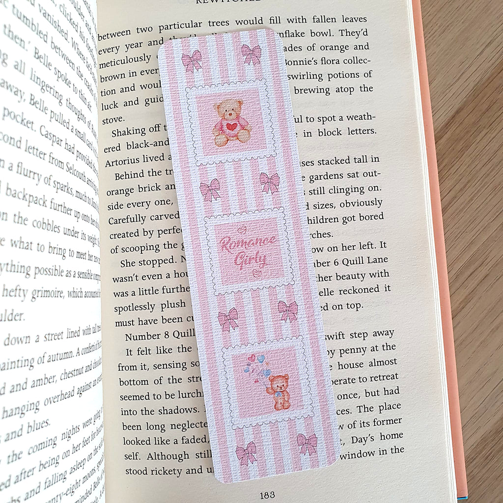 Romance Girly Bookmark