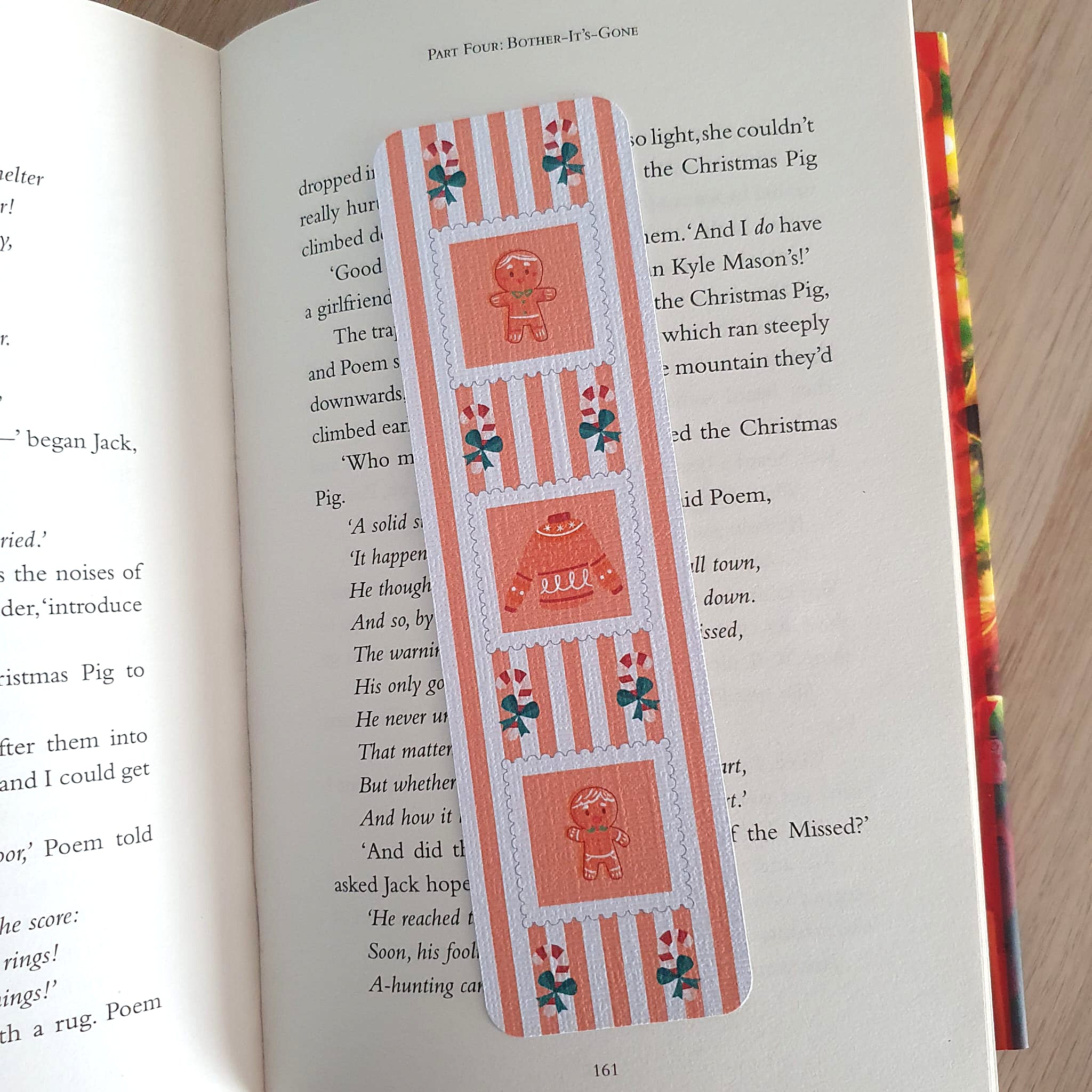 Gingerbread Christmas Bookmark
