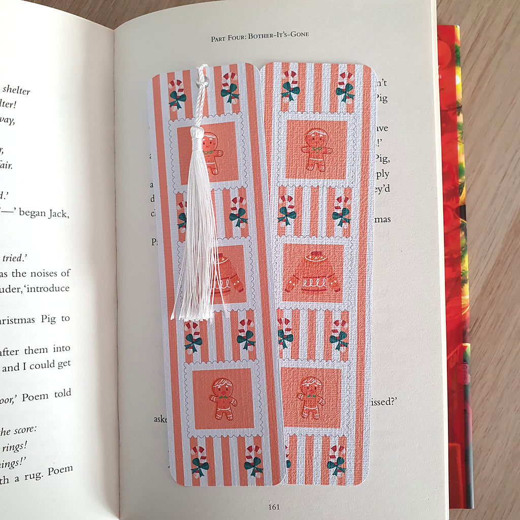 Gingerbread Christmas Bookmark