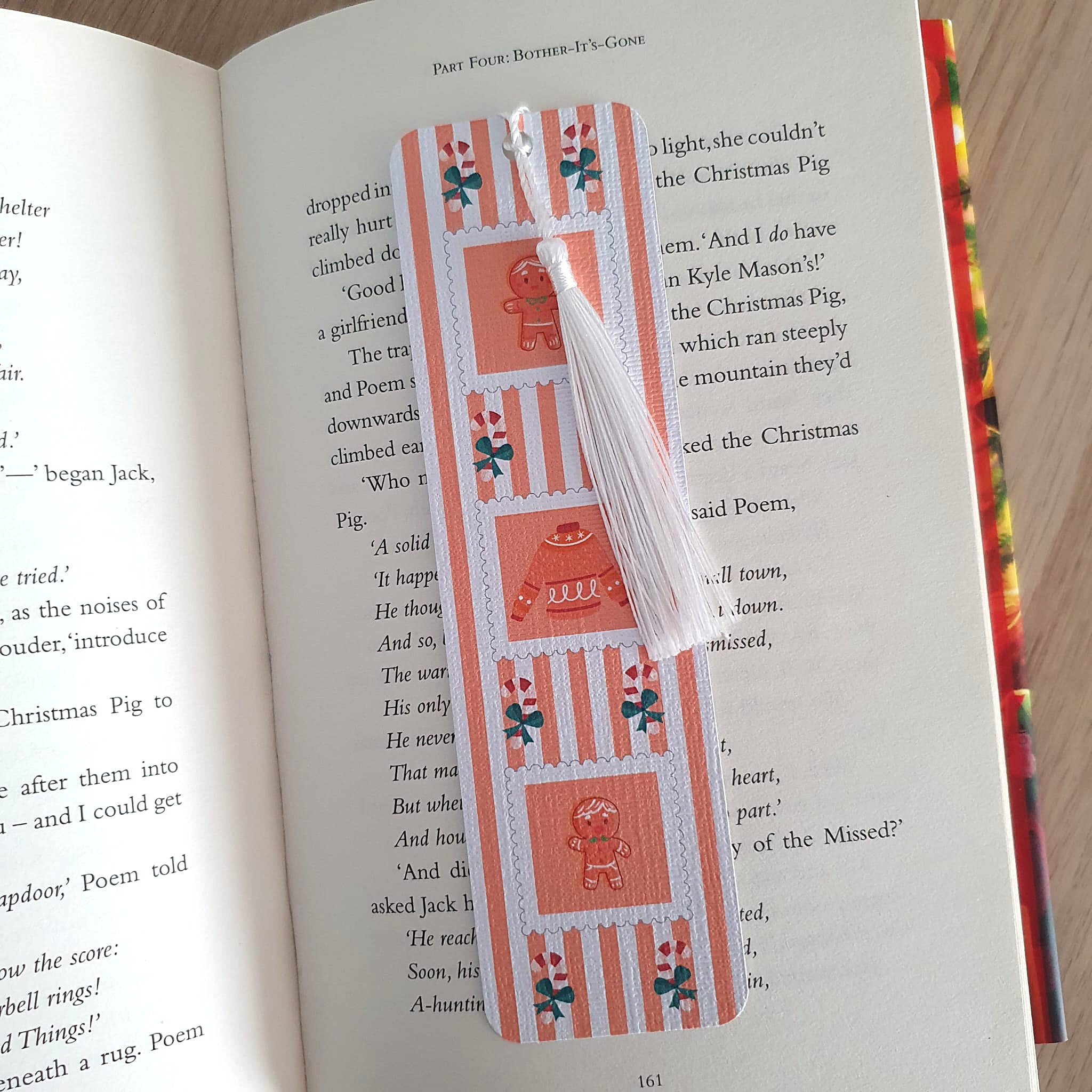 Gingerbread Christmas Bookmark