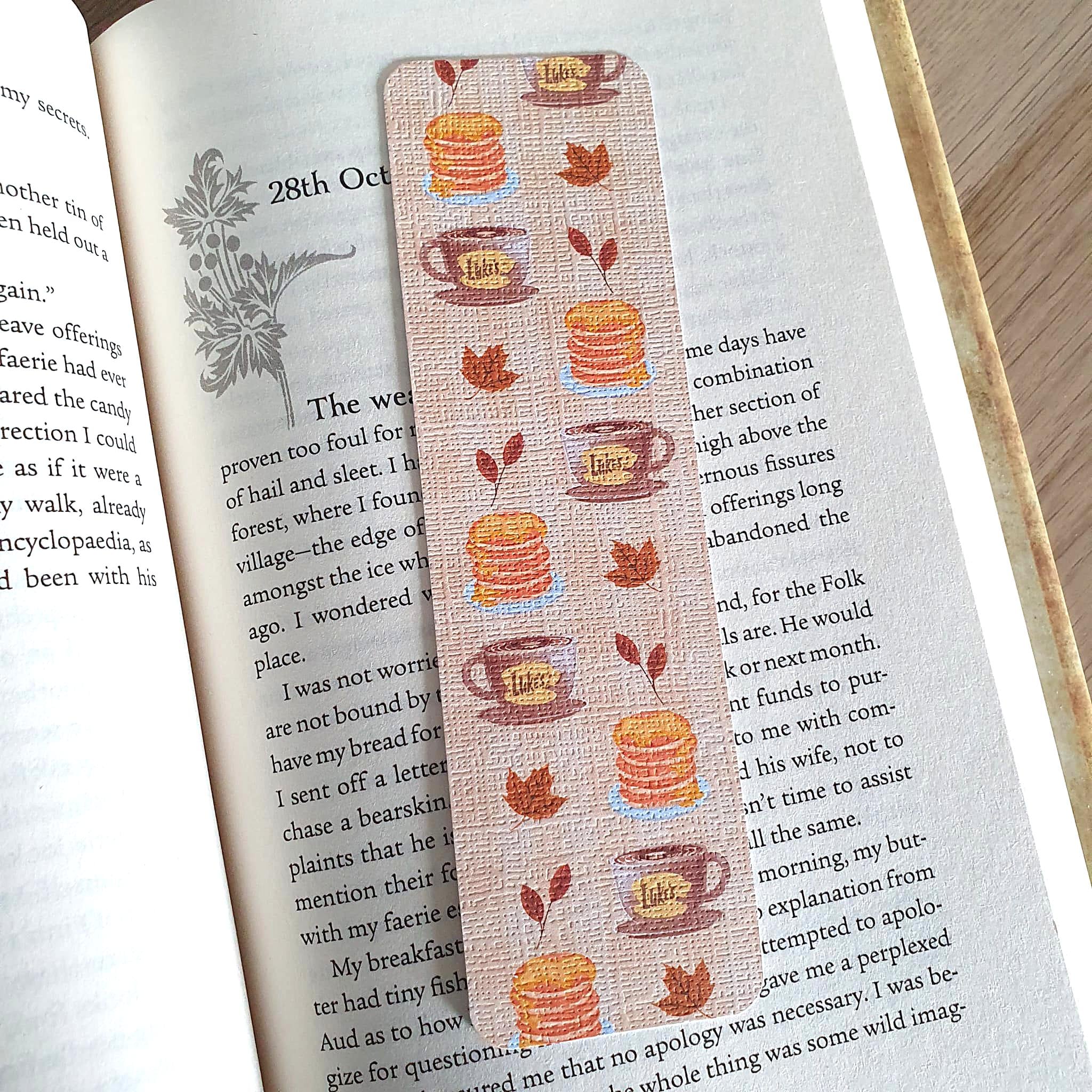 Luke’s Diner Inspired Pumpkin Pancakes Bookmark