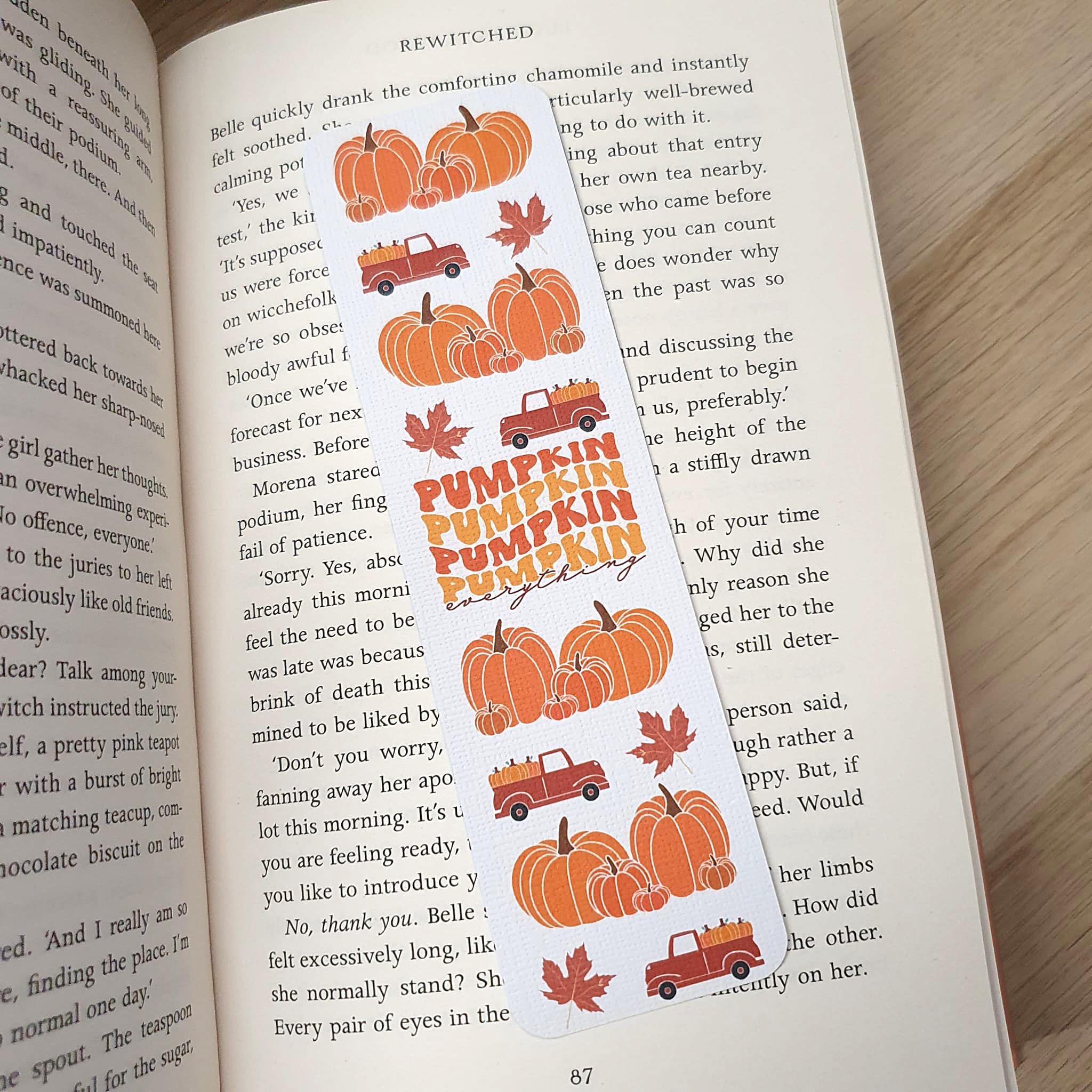 Pumpkin Patch Bookmark