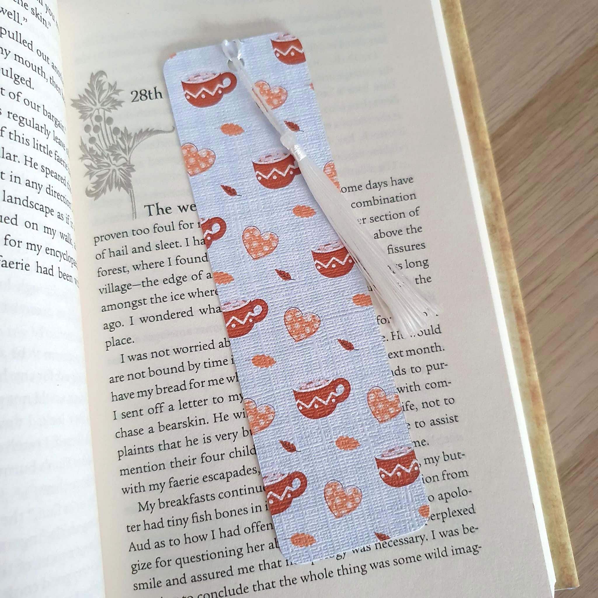 Autumn Comfort Vibes Bookmark